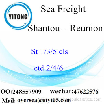 Shantou Port LCL Consolidation To Reunion